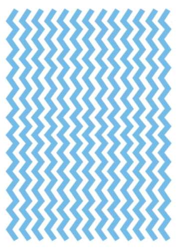 Printed Wafer Paper - Chevron Pastel Blue - Click Image to Close